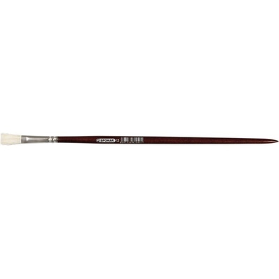 Spokar štetec umelecký plochý S 8230/122 morený 20