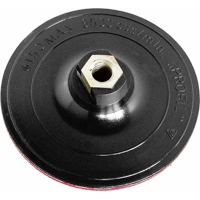 nosič brusných výseků 150mm M14 suchý zip