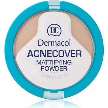 Dermacol Acne Cover компактна пудра за проблемна кожа, акне цвят Sand 11 гр