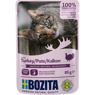 BOZITA Turkey Chunks in sauce 85 g