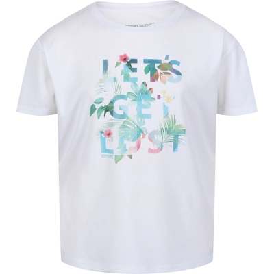 Regatta Детска тениска Regatta Alvarado Vi T-Shirt Unisex Kids - White