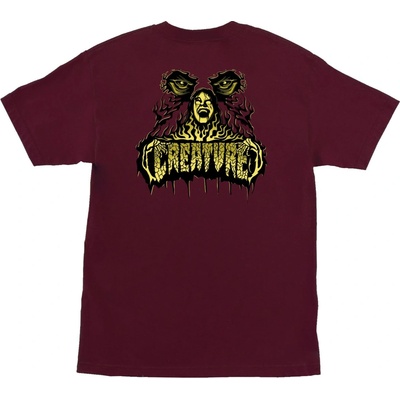 Creature Possessed S/S Heavyweight Maroon