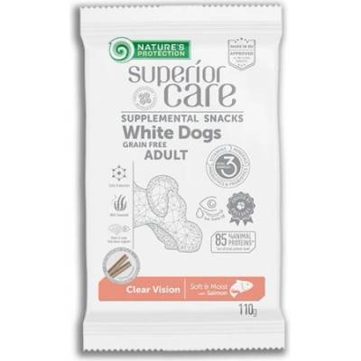 AKVATERA Nature's Protection DOG - Superior Care White Dogs Clear Vision Grain free, лакомство за кучета с бяла риба - хипоалергенно, за добро зрение, за бели кучета 110 гр, Литва - 125104