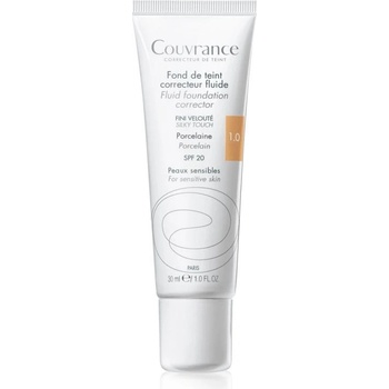 Avene Couvrance tekutý krycí make-up SPF15 01 Porcelain 30 ml