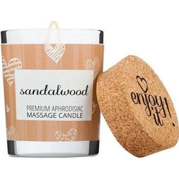 Enjoy it! Masážní svíčka Sandalwood 70 ml