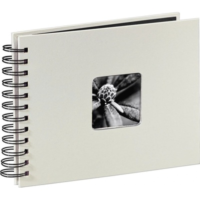 Hama album klasické spirálové FINE ART 24x17 cm, 50 stran, křídová – Zboží Dáma