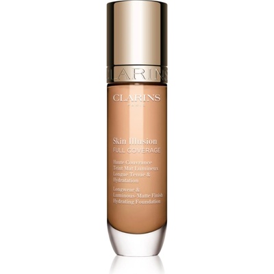 Clarins Skin Illusion Hydrating Foundation високо покривен фон дьо тен цвят 107C 30ml