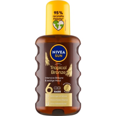 Nivea Sun Тропическо бронзово масло SPF 6