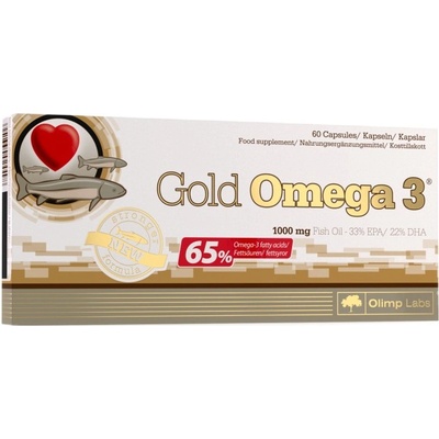 Olimp Sport Nutrition Gold Omega 3 65 % [60 капсули]