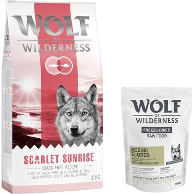 Wolf of Wilderness "Scarlet Sunrise" losos a tuňák 12 kg