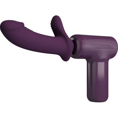 Pretty Love Super Powerfull Thrusting Massage Gun Purple