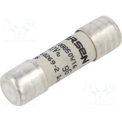 SCHNEIDER ELECTRIC DF2CN16 Pojistka: tavná; keramická; 16A; 500VAC; gG; 10x38mm