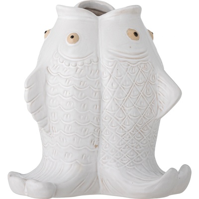 Bloomingville Ваза Fili 19 см бяла (82061387)