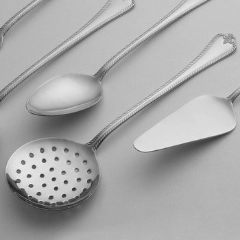 Nehir РЕШЕТЪЧНА ЛЪЖИЦА fulya, ПЯСЪЧНО СРЕБРО (1hf0051f/sb)