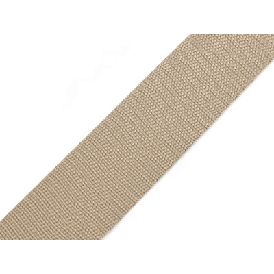Pro Háčkování Popruh polypropylénový 4 cm béžový