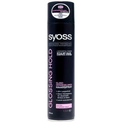 Syoss lak na vlasy Gloss Hold pro lesk a fixaci 400 ml