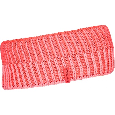 Ortovox Дамска лента за глава Ortovox Women's Deep Knit Headband - Coral - размер 50-56 cm (904-1071-0211)