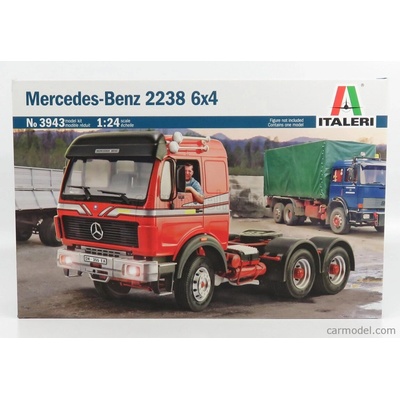 Italeri Mercedes benz 2238 6x4 ťahač 3-assi 1990 1:24 /