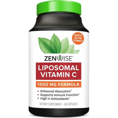 Zenwise Liposomal Vitamin C 1450 mg [180 капсули]