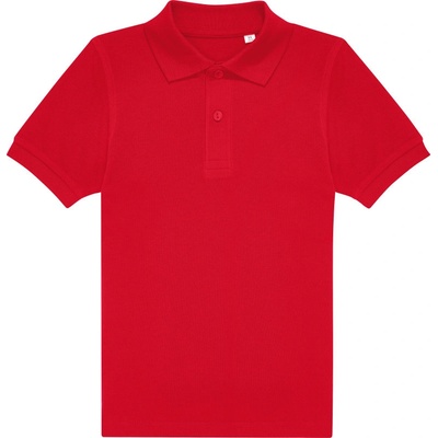 B&C Safran kids dětské piqué polo červená