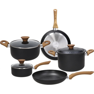 Tognana Комплект съдове за готвенеgrancucina rock in, 8 части, дървесен (v979119rkwda)