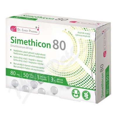 Dr.Candy Pharma Simethicon 50 x 80 mg 80 kapsúl