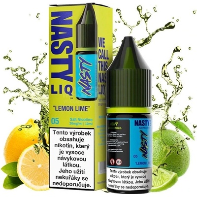 Nasty LIQ Salt Lemon Lime 10 ml 20 mg