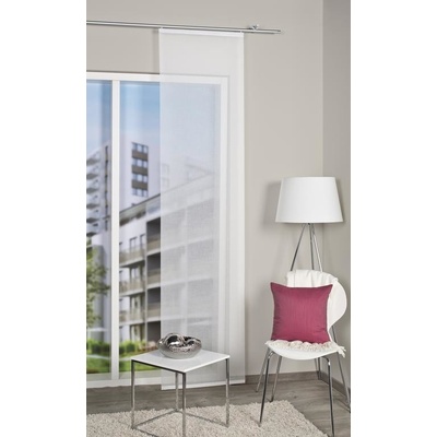 Home Wohnideen japonská stena 84816 UNI 1007 vlnena biela 245x60 cm (v x s)