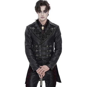 Devil fashion мъжко палто DEVIL FASHION - Velarium Noctis Gothic - черно - CT281