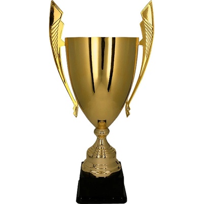 Zlatý kovový pohár 44 cm 14 cm