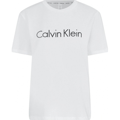 Calvin Klein S S Crew Neck bílé