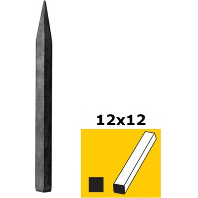 neuvedená Tyč s hrotom h150, n12x12mm