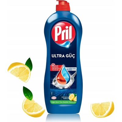 Pril Tekutý prostriedok na umývanie riadu Citrónový 675 ml