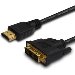 SAVIO CL-10 HDMI-DVI кабел 1, 5 м (CL-10) (CL-10)