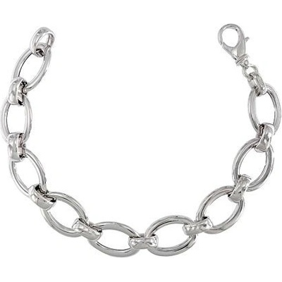 INFINITYSILVER Strieborný náramok ovály 202380719