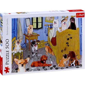 Trefl Пъзел Trefl от 500 части - Революцията на кученцата (37539)