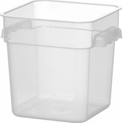 HENDI Nádoba na potraviny s deliacou prepážkou 3,8 l 190 x 190 x 180 mm