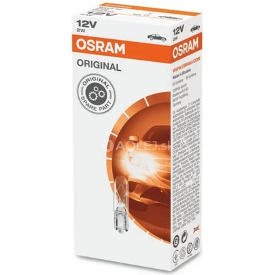 Osram Original W2W W2x4,6d 12V 2W