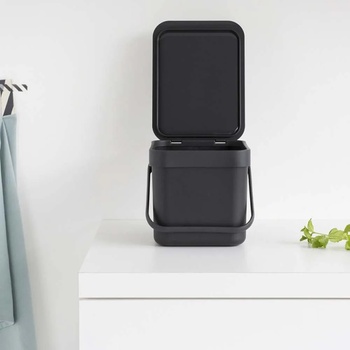 Image 1 of Brabantia 6 л. сив кош за отпадъци Brabantia от серия SORT & GO (648974)