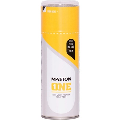 MASTON One - akrylová - RAL 1021 S - Žltá horčičná satén - 400 ml
