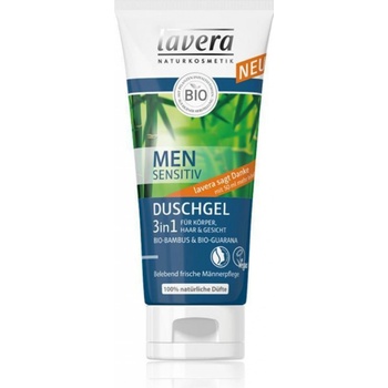 Lavera Sensitive sprchový gel a šampon pro muže 3v1 BIO 200 ml