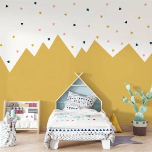 Art Gift Decor Тапет - Слънчеви планини