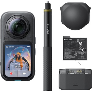 Insta360 X6 Essentials Bundle Midnight Black (CINSABXA-X603) Спортна екшън камера
