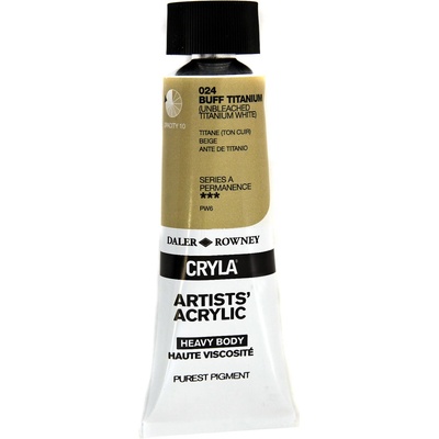 Daler-Rowney Cryla Artists’ АКРИЛНА боя Buff Titanium 75 ml 1 бр (125075024)