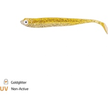 Zander Gummi 12cm Goldglitter