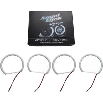 Ангелски Очи диодни за bmw e36 / e38 / e39 с 60 диода - Бял цвят