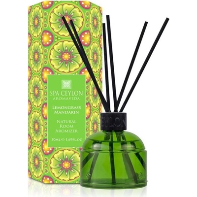 Spa Ceylon LEMONGRASS & MANDARIN difuzér s Tyčinkami 50 ml