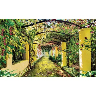 Postershop Fototapeta vliesováRozkvetlá cesta, rozměry 184x254 cm