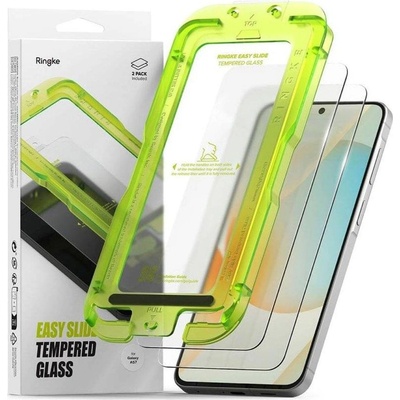 Ringke Стъклен Протектор за Samsung A57, Ringke Easy Slide Glass 2бр. , Прозрачен (8800328818187)