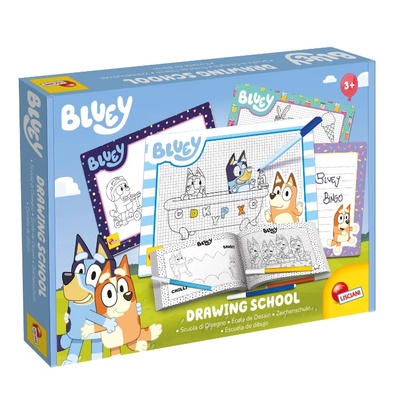 Lisciani Творчески комплект, Lisciani, Bluey, Училище по рисуване